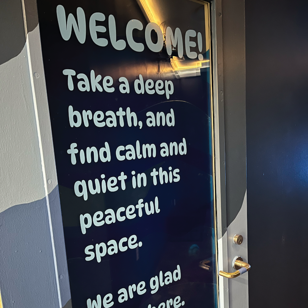 Calm Space Door